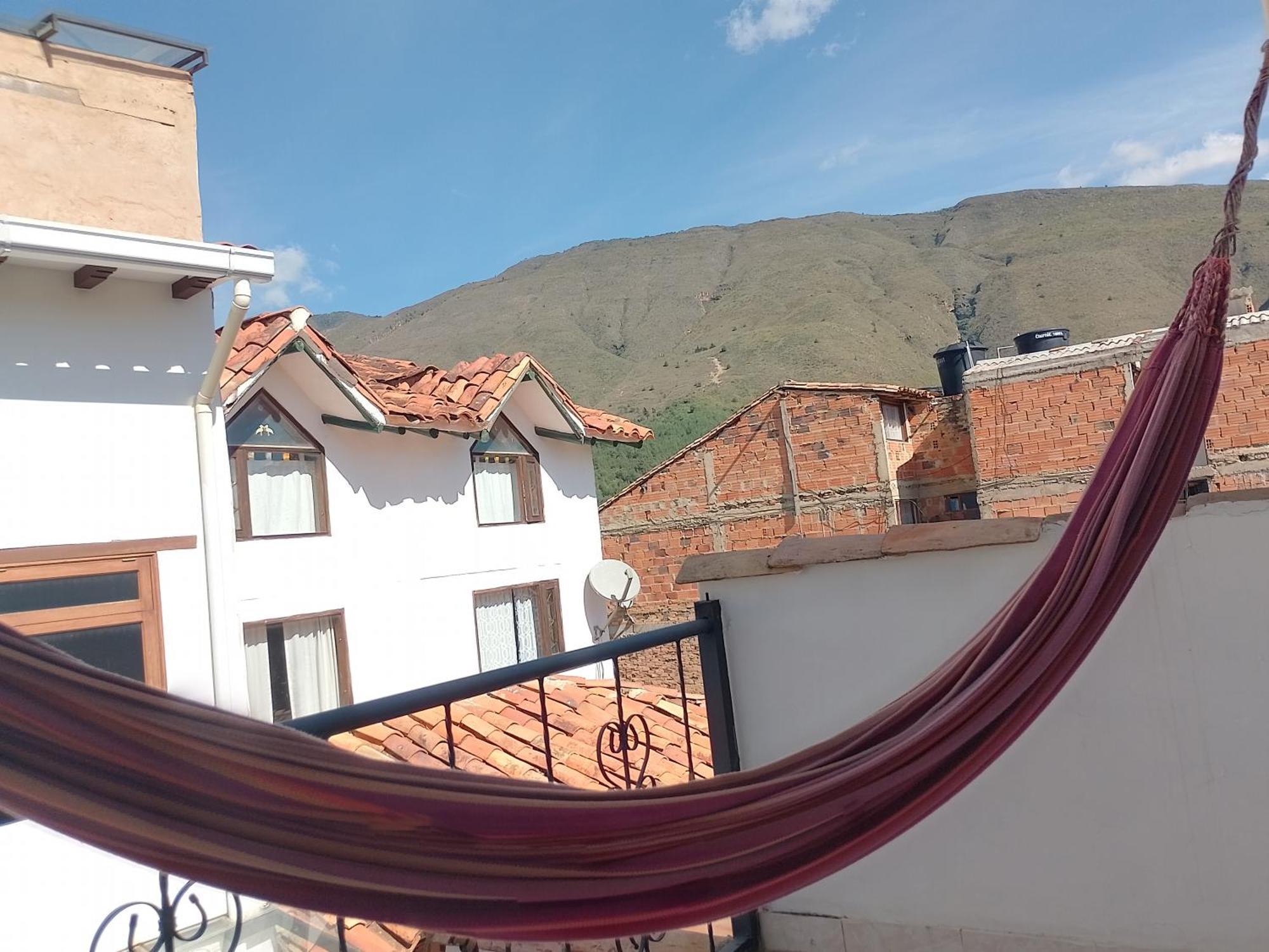Family Host Hostel Villa de Leyva Bagian luar foto